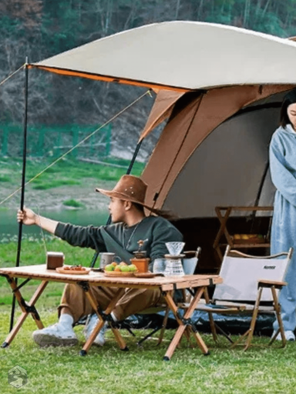 Tente camping robuste et facile à monter pour 4