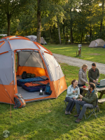 Tente de camping facile à monter et à démonter