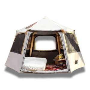 Tente de camping gonflable 4 personnes