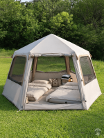 Tente familiale gonflable pour sorties en nature