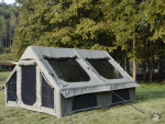Tente familiale gonflable pour des aventures en plein air