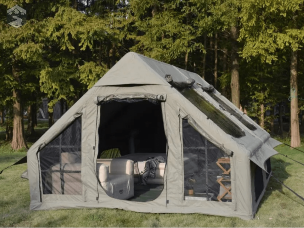 Tente 6 personnes avec design gonflable pratique