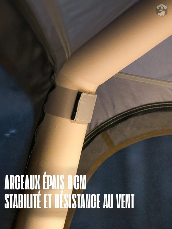 Tente gonflable robuste pour le camping