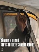 Tente 4 personnes avec design pratique