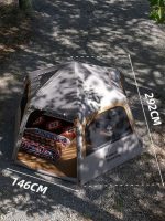 Solution de camping rapide avec tente gonflable