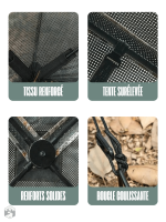 Abri mobile pour 4 aventuriers en pleine nature