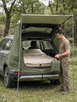 Tente de coffre facile à installer pour voyages pratiques