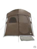 Tente de douche pliable pour faciliter le transport