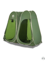 Tente de douche double pop up compacte et pratique