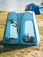 Tente de douche spacieuse pour plusieurs personnes