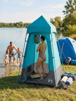 Tente de douche pour camping et activités en extérieur
