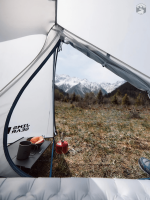 Tente de camping individuelle résistante aux intempéries