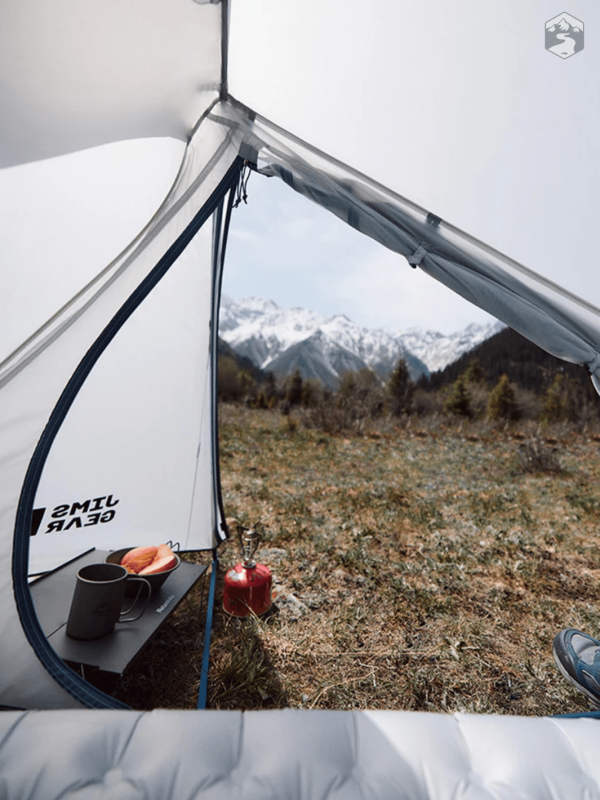 Tente de camping individuelle résistante aux intempéries