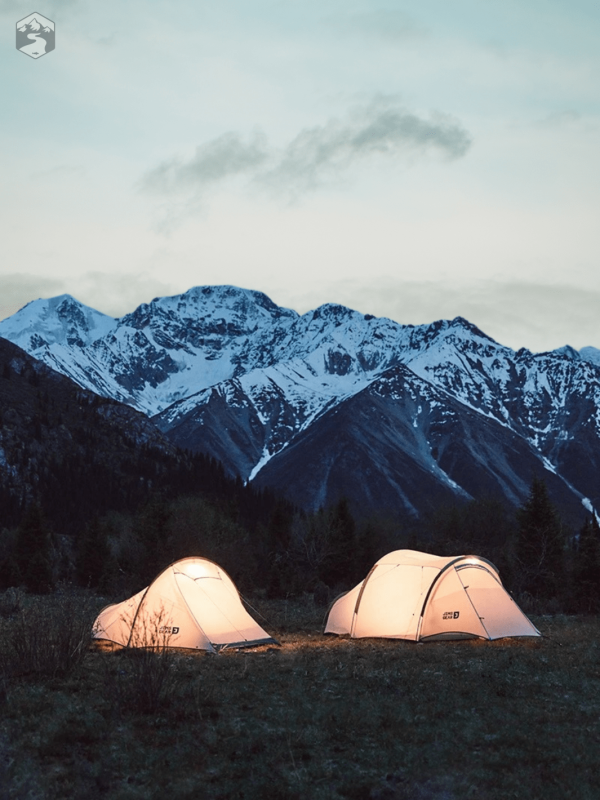 Tente pour un aventurier, idéale en montagne