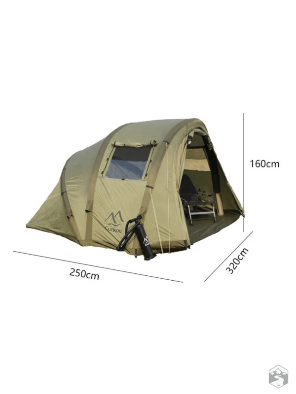 Abri gonflable pour activités de pêche en plein air