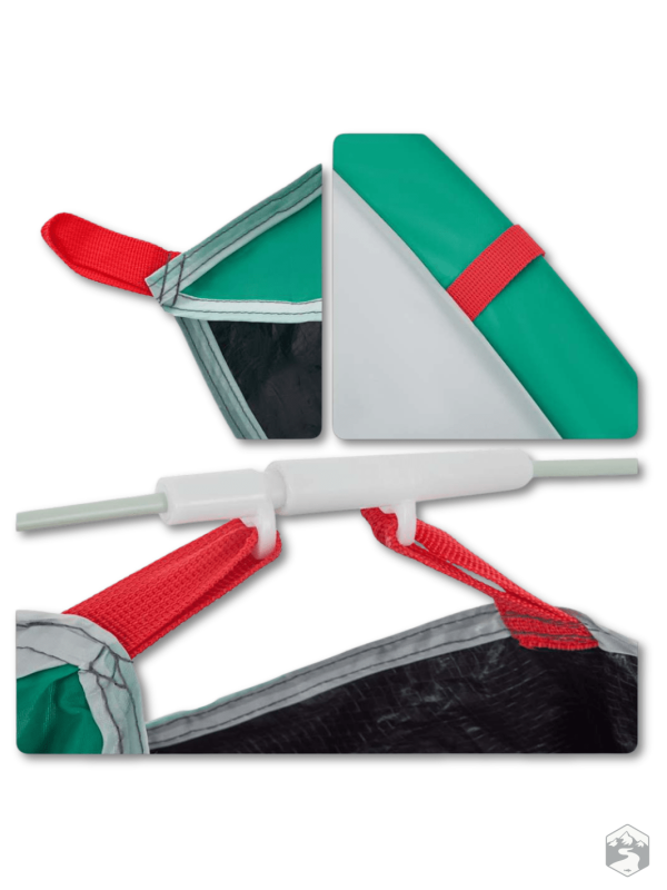 Tente de plage avec ventilation optimale pour le confort