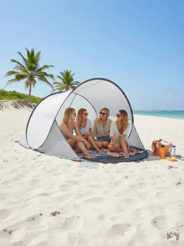 Tente de plage adulte pop-up facile à monter