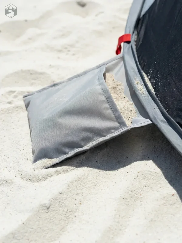 Tente de plage 4 places avec design pratique