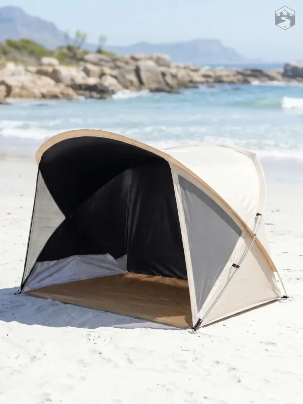 Tente anti UV pour un moment relaxant à la plage