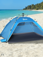 Tente de plage légère avec ouverture automatique rapide