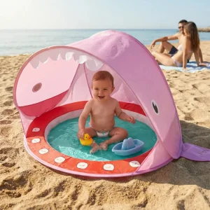 Tente de plage idéale pour se rafraîchir au bord de l'eau