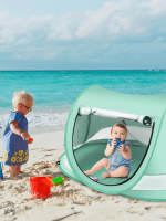 Tente de plage pour bébé, design léger et facile à transporter