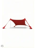 Grand abri de plage pour un maximum de confort