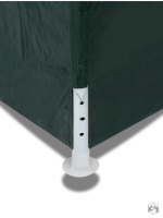 Tente de réception polyvalente 3x9, facile à installer et utiliser