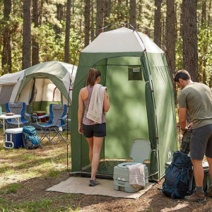 Tente de toilette compacte pour camping