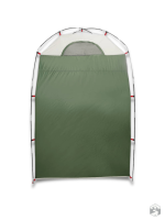Abri sanitaire portable pour événements en plein air