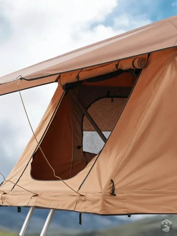 Tente de toit 3 places avec accès pratique