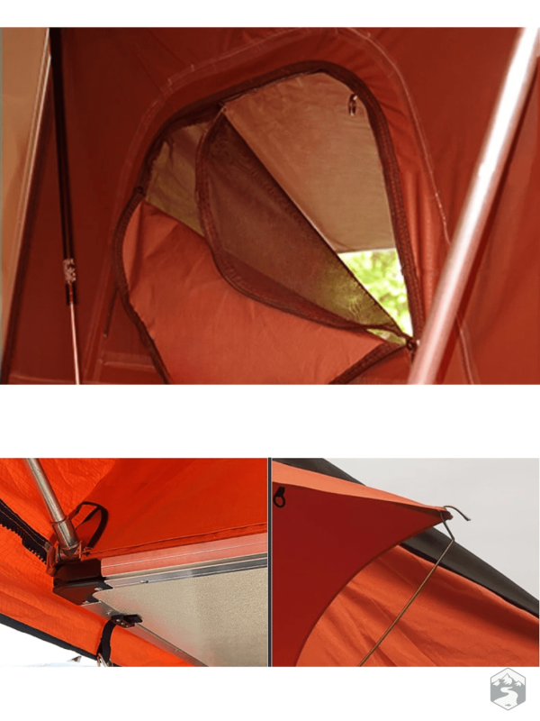 Tente de toit compacte et facile à installer