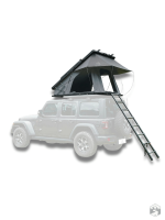 Tente de toit aluminium pour 3 personnes