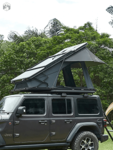 Tente de toit légère en aluminium pour camping