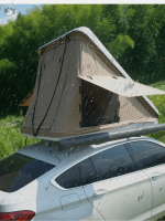 Tente de toit pour camping en couple