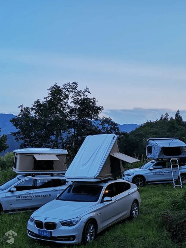 Tente de toit moderne pour voyages en duo