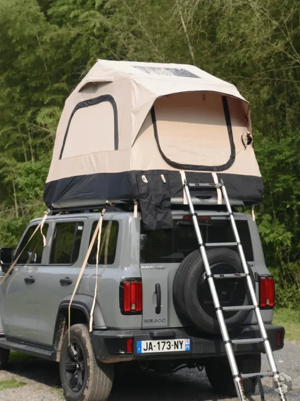 Tente de toit 3 personnes, idéale pour les road trips