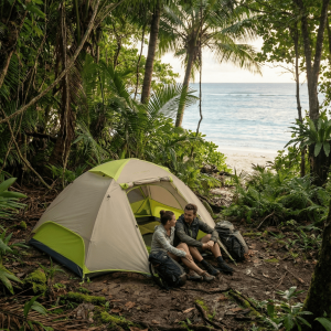 Tente 2 places pour aventures en plein air