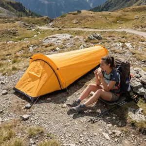 Tente 1 place pour trekking