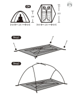 Tente ultra légère pour escapades en plein air