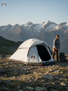 Tente dôme occultante pour camping solo