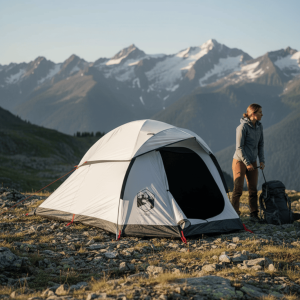 Tente dôme occultante pour camping solo