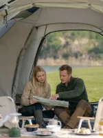Tente dôme spacieuse pour les aventures en plein air