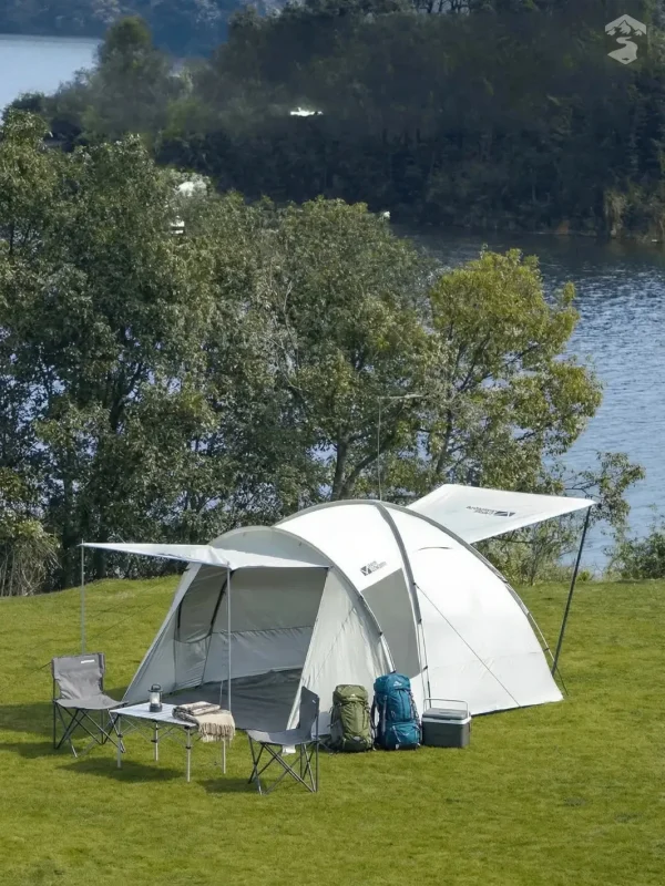 Tente légère pour 4 personnes, facile à monter