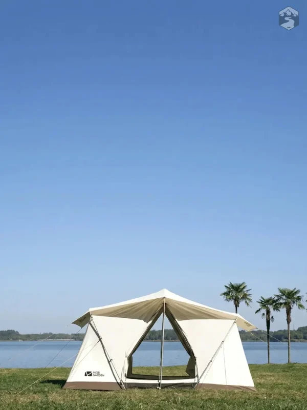 Tente en coton pour sorties en plein air