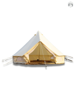 Tente familiale en coton spacieuse et confortable