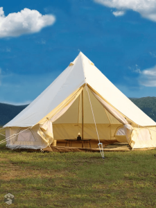 Tente familiale en coton pour camping en plein air