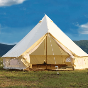 Tente familiale en coton pour camping en plein air