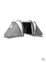 Tente familiale 3 chambres spacieuse et confortable