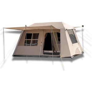 Tente familiale camping 8 personnes, spacieuse et confortable